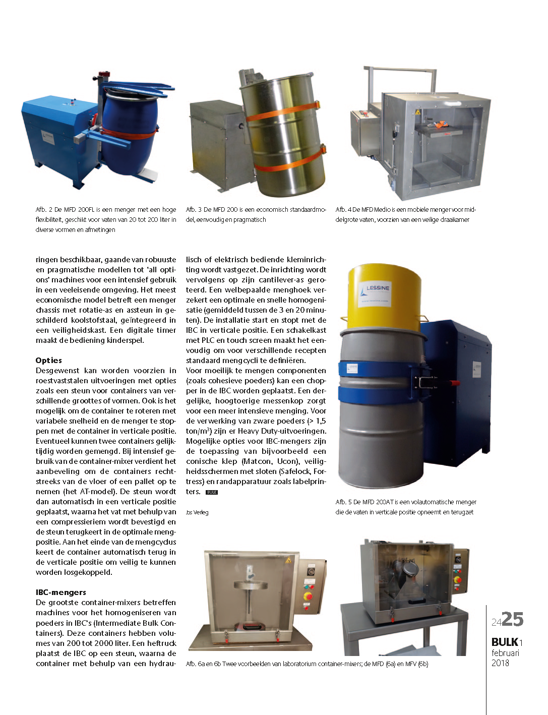 Container mixers artikel Bulk editie 1/2018 pagina 2